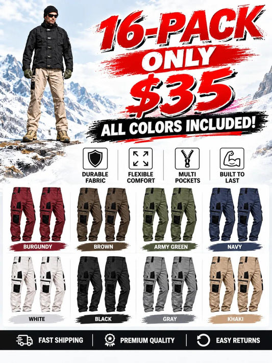 🔥Men's Loose-Fit Utility Jeans🔥All Colors Included