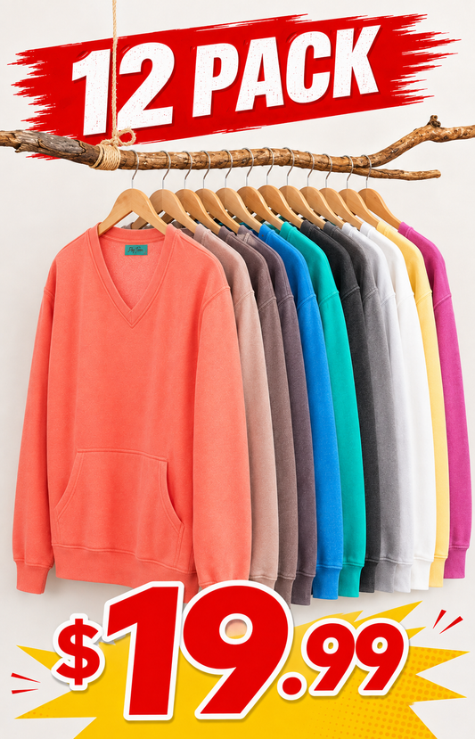 Cozy Campfire V-Neck Sweatshirt