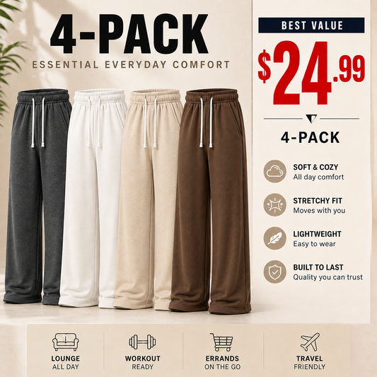 🔥Cloud-Soft Wide-Leg Lounge Pants